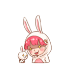 Hello Little Rabbit（個別スタンプ：39）