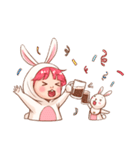 Hello Little Rabbit（個別スタンプ：40）