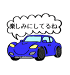 Life with cars (red)（個別スタンプ：4）