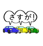 Life with cars (red)（個別スタンプ：36）
