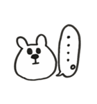 ゆるゆるくま スタンプ（個別スタンプ：3）