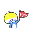 セキセイインコです。からあげくんです。（個別スタンプ：15）