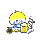 セキセイインコです。からあげくんです。（個別スタンプ：19）