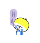 セキセイインコです。からあげくんです。（個別スタンプ：21）