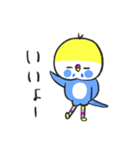 セキセイインコです。からあげくんです。（個別スタンプ：37）