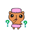 おかしなくまま（個別スタンプ：26）