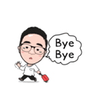 The Glasses Boy（個別スタンプ：18）