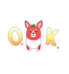トマトコーギーくん（個別スタンプ：1）