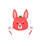 トマトコーギーくん（個別スタンプ：5）