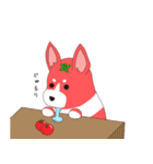 トマトコーギーくん（個別スタンプ：27）