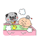 パグの「はなのり君」介護士＆保育士（個別スタンプ：18）