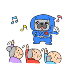パグの「はなのり君」介護士＆保育士（個別スタンプ：20）