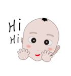 Toby boy baby face（個別スタンプ：1）