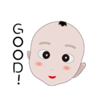 Toby boy baby face（個別スタンプ：3）