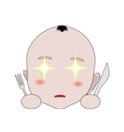 Toby boy baby face（個別スタンプ：20）
