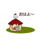 ラブラドールのスタンプ No.6（個別スタンプ：1）