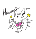 ドローんうさぎ（個別スタンプ：5）
