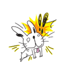 ドローんうさぎ（個別スタンプ：9）