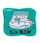 ドローんうさぎ（個別スタンプ：11）