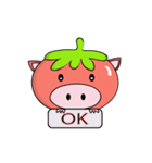 TOMATO PIG（個別スタンプ：15）
