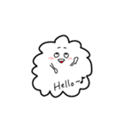 ふわふわ雲くん！（個別スタンプ：1）