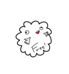 ふわふわ雲くん！（個別スタンプ：4）
