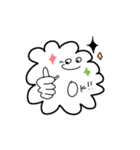 ふわふわ雲くん！（個別スタンプ：6）