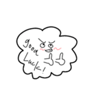 ふわふわ雲くん！（個別スタンプ：8）