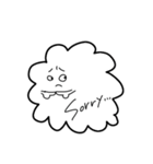 ふわふわ雲くん！（個別スタンプ：12）