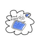 ふわふわ雲くん！（個別スタンプ：27）