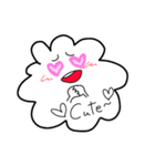 ふわふわ雲くん！（個別スタンプ：35）