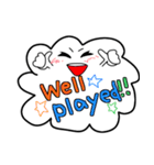 ふわふわ雲くん！（個別スタンプ：40）