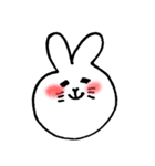 まんまるうさぎ～恋をしてしまいました編～（個別スタンプ：18）