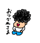 下手かわ天パ（個別スタンプ：9）