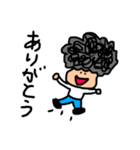 下手かわ天パ（個別スタンプ：16）