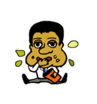 鼻がBIGなおじさん（個別スタンプ：4）