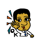 鼻がBIGなおじさん（個別スタンプ：7）