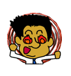 鼻がBIGなおじさん（個別スタンプ：34）