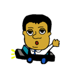 鼻がBIGなおじさん（個別スタンプ：35）