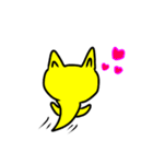 オリジナルキャラ、クリネのスタンプです。（個別スタンプ：9）