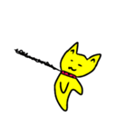 オリジナルキャラ、クリネのスタンプです。（個別スタンプ：15）