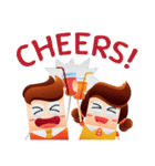 Mister Chateau ＆ Miss Dewa（個別スタンプ：40）