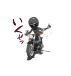 アメリカンなバイク男子（個別スタンプ：2）