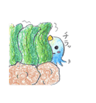 青海月のくららちゃん（個別スタンプ：12）