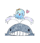 青海月のくららちゃん（個別スタンプ：19）