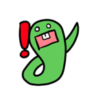 Green small snake（個別スタンプ：5）