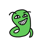 Green small snake（個別スタンプ：9）