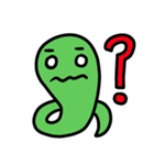 Green small snake（個別スタンプ：10）