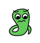 Green small snake（個別スタンプ：12）