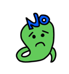 Green small snake（個別スタンプ：24）